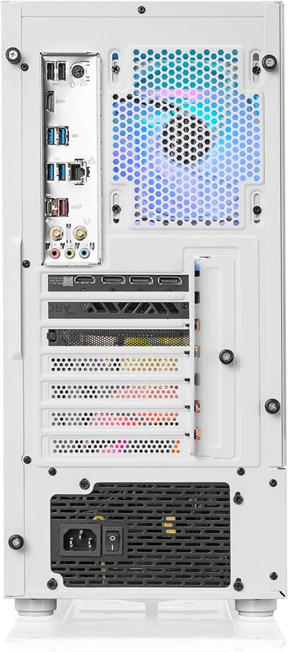 Thermaltake LCGS Quartz i350 R4 Gaming Desktop (Intel Core™ i5-12400F, 3600Mhz 16GB RGB Memory, NVIDIA GeForce® RTX 3050, 1TB NVMe M.2) S2QT-B66R-350-LCS,White