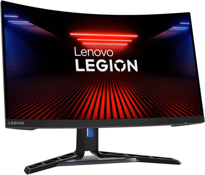 Lenovo Monitor Legion R27fc-30 Gaming Curved Monitor, 27" FHD VA Display, Up to 280Hz Refresh Rate, 0.5ms (MPRT) Response Time, 1500R Curvature, FreeSync, Adaptive Sync & G-Sync Compatible, Black