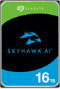 Seagate Skyhawk AI 16TB Video Internal Hard Drive HDD – 3.5 Inch SATA 6Gb/s 256MB Cache for DVR NVR Security Camera System with Drive Health Management and in-House Rescue Services (ST16000VE000)