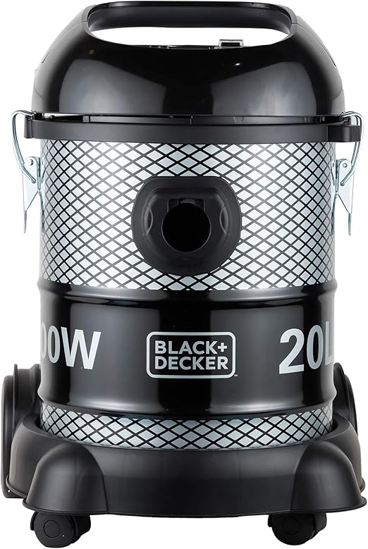 Black & Decker Bv2000 Barrel Vacuum Cleaner 20 Liter, 2000 Watt - Black