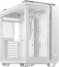 ASUS TUF Gaming GT502 White ATX Mid-Tower Computer Case,Front Panel RGB Button,USB 3.2 Type-C,2x USB 3.0 Ports,Tool-free Side Panel,ARGB Hub, 360mm and 280mm Radiator compatible, Fabric Handle on top. - T