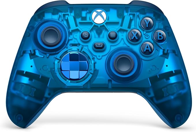 Microsoft - Xbox Wireless Controller for Xbox Series X, Xbox Series S, Xbox One, Windows Devices - Sky Cipher Special Edition