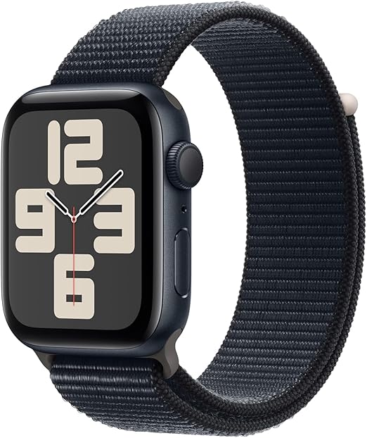 Apple Watch SE (2nd Gen) GPS 40mm Midnight Aluminium Case Midnight Sport Loop