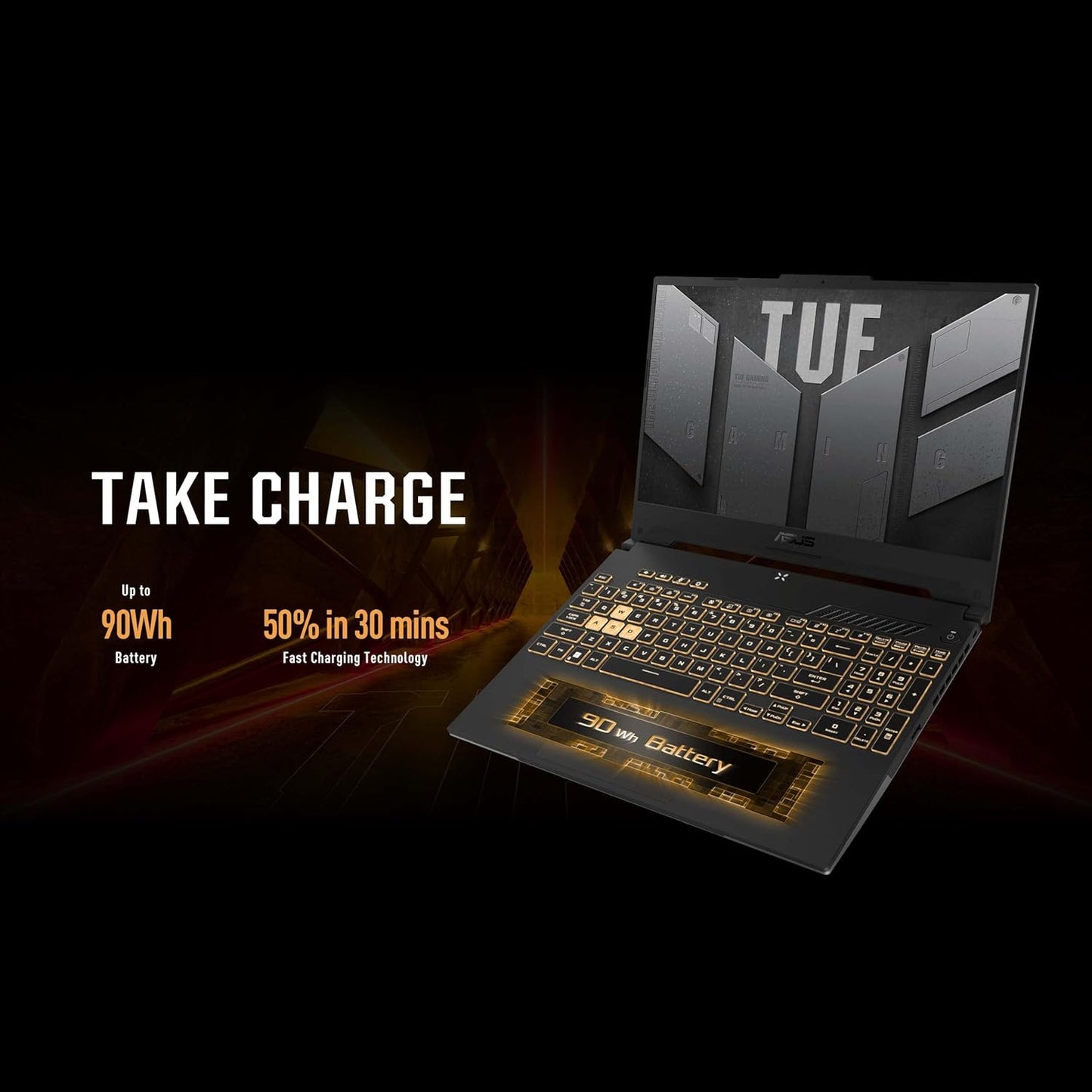 ASUS TUF Gaming F15, Intel Core i7-13620H, 8GB DDR5-4800 * 2, NVIDIA GeForce RTX 4060, 8GB GDDR6, 15.6" (1920 x 1080) 16:10 144HZ, 1TB SSD, Windows 11 (FX507VV-LP156W) 1 Year Perfect Warranty by ASUS - T