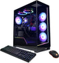 CyberPowerPC Gamer Supreme Liquid Cool Gaming PC, AMD Ryzen 7 7800X3D 4.2GHz, GeForce RTX 4070 Ti Super 16GB, 32GB DDR5, 2TB PCIe Gen4 SSD, WiFi Ready & Windows 11 Home (SLC8480A3)