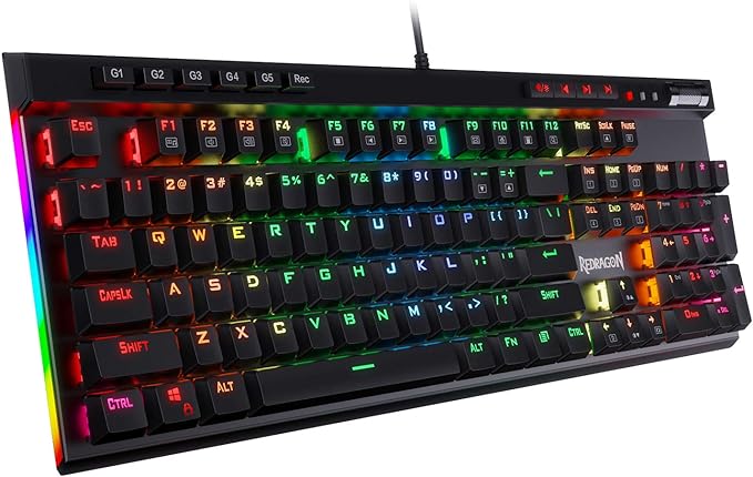 Redragon K580 VATA RGB LED Backlit Mechanical Gaming Keyboard