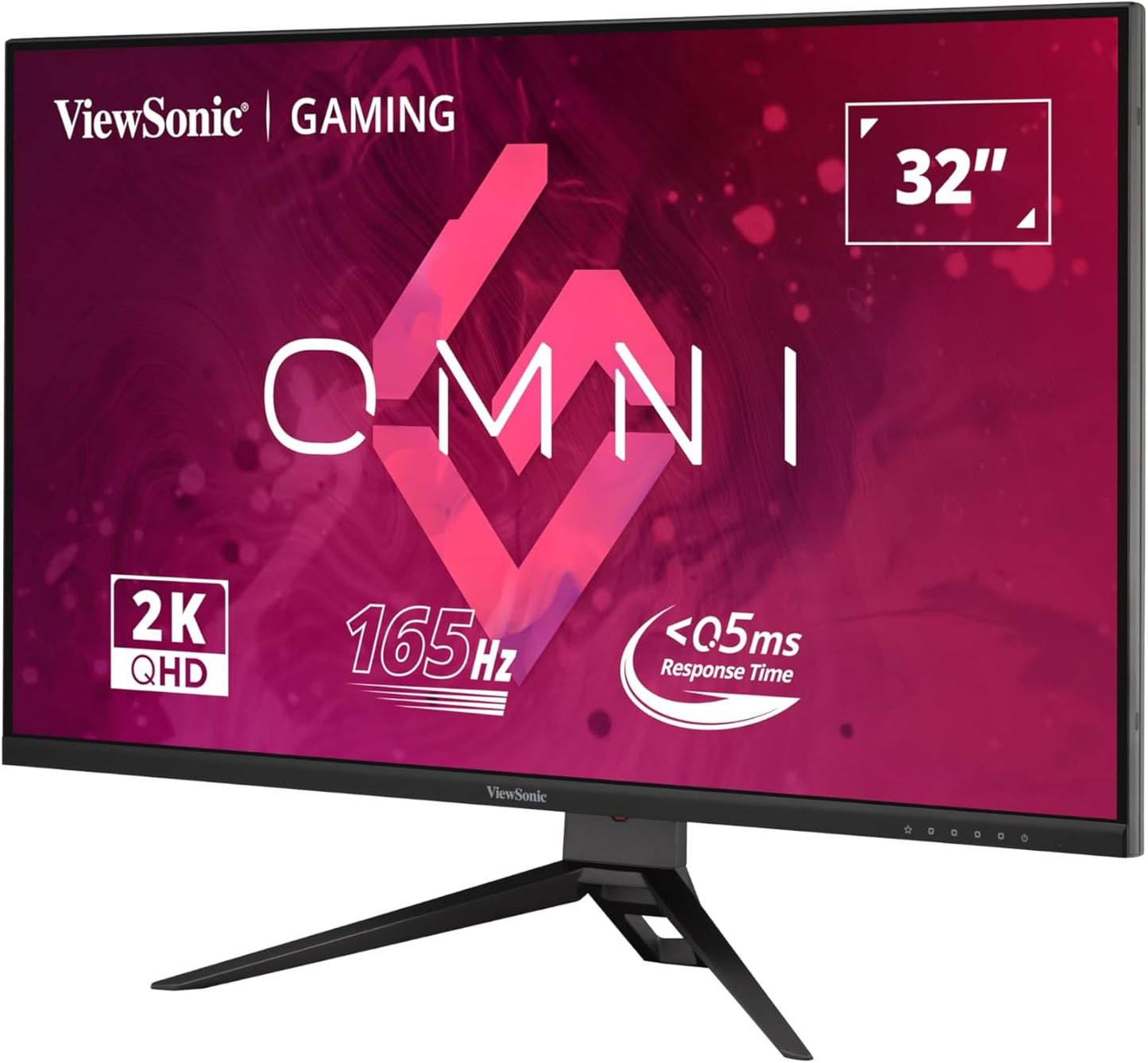 ViewSonic VX3219-2K-PRO-2 32” 2K IPS 165Hz Gaming Monitor,Response Time: <0.5ms