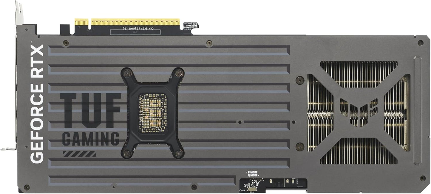 ASUS TUF Gaming GeForce RTX ™ 5070 12GB GDDR7 OC Edition Gaming Graphics Card (PCIe® 5.0, HDMI®/DP 2.1, 3.125-slot, Military-Grade Components, Protective PCB Coating, axial-tech Fans) - T