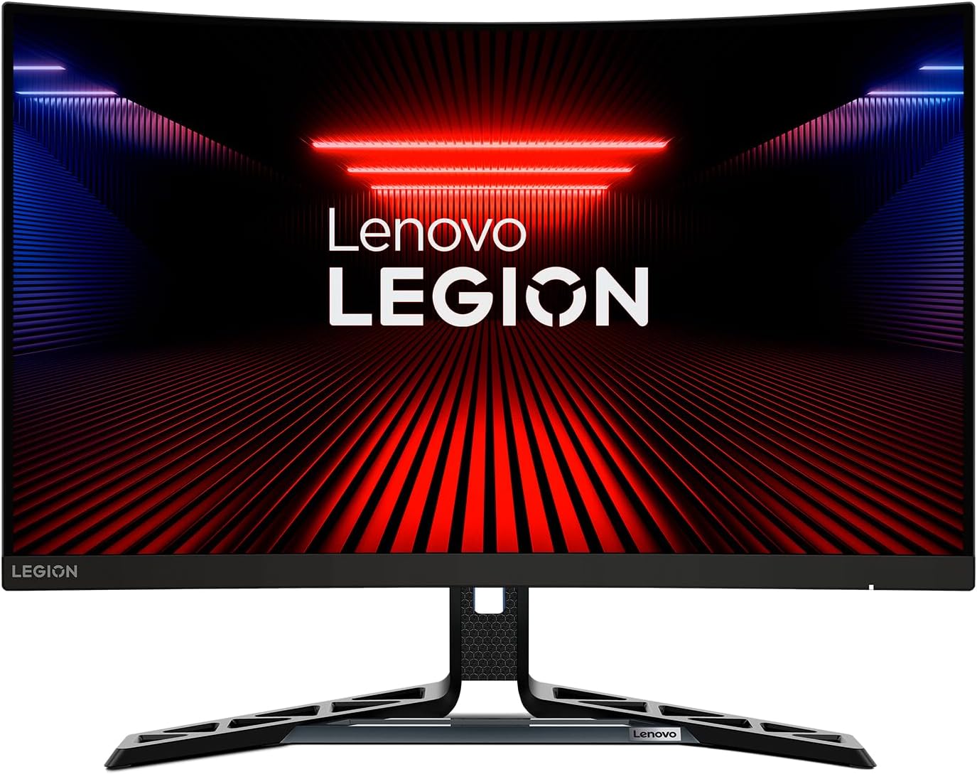 Lenovo Monitor Legion R27fc-30 Gaming Curved Monitor, 27" FHD VA Display, Up to 280Hz Refresh Rate, 0.5ms (MPRT) Response Time, 1500R Curvature, FreeSync, Adaptive Sync & G-Sync Compatible, Black