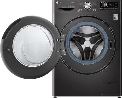 LG Washing Machine, Front load, 10.5 kg with dryer 7 kg, with AI DD technology & Steam, Vivace -F4V9RCP2E