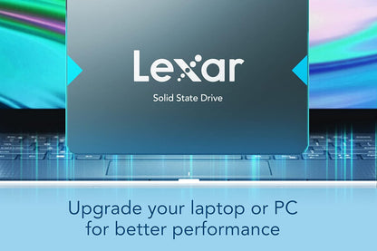 Lexar NQ100 2.5” SATA III (6Gb/s) 240GB SSD, Up to 550MB/s Read Solid State Drive, Internal SSD for Laptop, Desktop Computer/PC (LNQ100X240G-RNNNG)