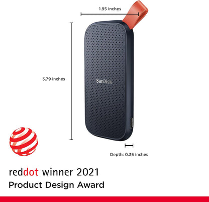 SanDisk Portable SSD 2TB- up to 800MB/s Read Speed - T