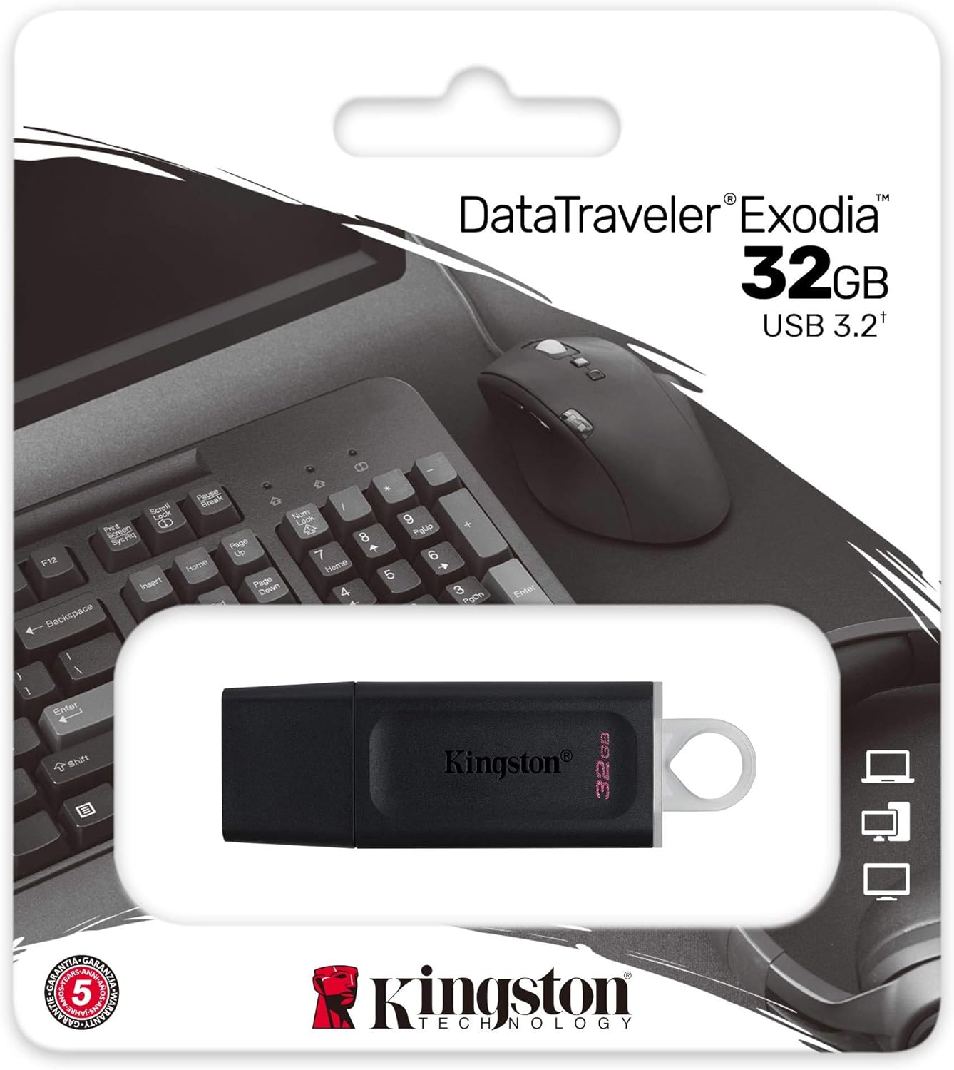 Kingston DataTraveler Exodia 32GB USB 3.2 Flash Drive DTX/32GB