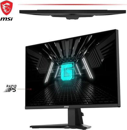 MSI G255F 25 inch, FHD 1920x1080, 180Hz Refresh rate, 1ms(GtG) response time Rapid IPS panel, Built with Adaptive-sync technology