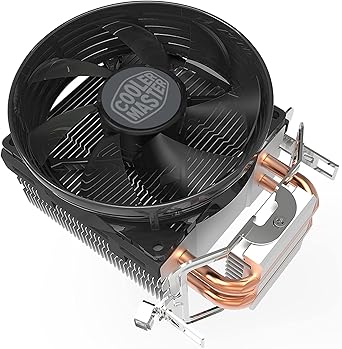 CoolerMaster Hyper T20 Compact CPU Air Cooler, 95mm Fan, Dual Copper Heat Pipe, Direct Contact – AMD Ryzen AMD5 / AM4 / AM3+, Intel LGA 1700/1200 / 1151