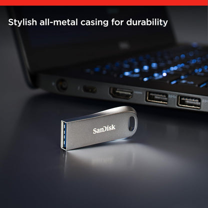 SanDisk Ultra Luxe 512GB, USB 3.1 Flash Drive, 150 MB/s