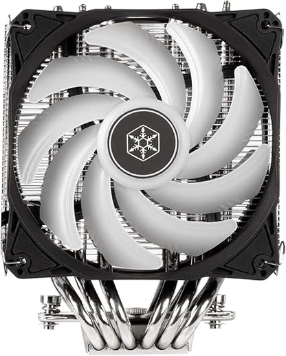 SilverStone Technology Hydrogon D120 ARGB Dual Tower CPU Cooler, HYD120-ARGB, Now with LGA1700 Support