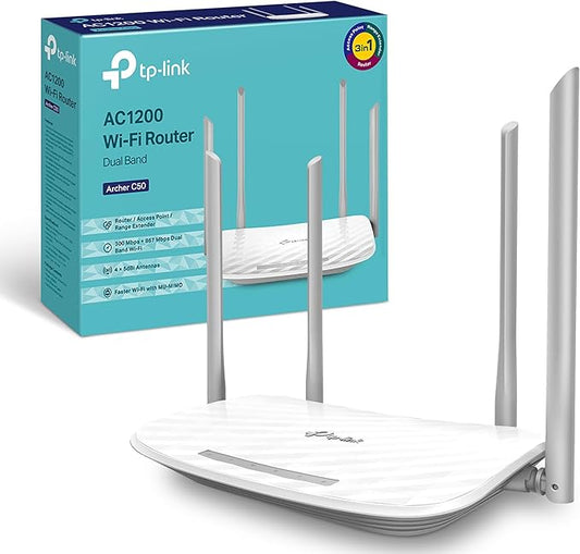 TP-Link AC1200 Wireless Dual Band Router Archer C50