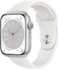 Apple MP6P3LL/A Watch Series 8, 45MM Silver Aluminum Case