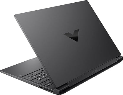 HP Victus 15-fa0031dx Gaming Laptop - 12th i5-12450H 8-Cores, 8GB RAM, 512GB SSD, Nvidia GeForce GTX 1650 4GB GDDR6 Graphics, 15.6" FHD (1920x1080) 144Hz, Backlit Keyboard, Windows 11 - Mica Silver