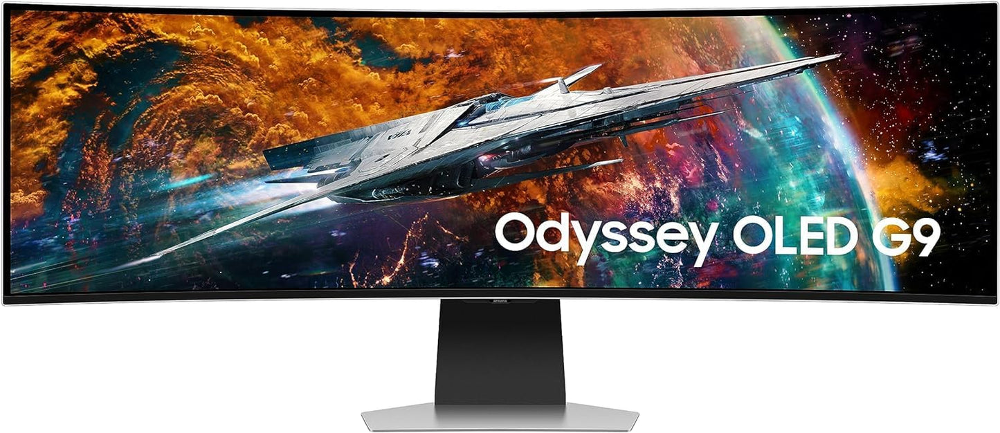 Samsung 49" Odyssey OLED G9 240Hz Curved Smart Gaming Monitor