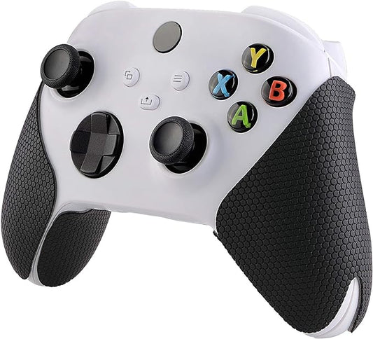 eXtremeRate PlayVital Anti-Skid Sweat-Absorbent Controller Grip for Xbox Series X/S Controller, Professional Textured Soft Rubber Pads Handle Grips for Xbox Series X/S Controller - T