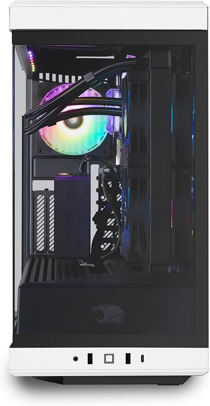 iBuyPower Y40 Gaming PC Computer Desktop Y40WI7N46T01 (Intel Core i7 13700KF, RTX 4060Ti 8GB, 32GB DDR5 5200 RGB (16x2), 2TB NVMe SSD, Windows 11 Home)