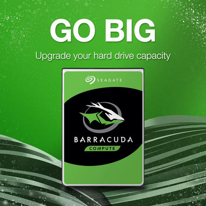 Seagate BarraCuda 8TB Internal Hard Drive HDD – 3.5 Inch SATA 6 Gb/s 5400 RPM 256MB Cache for Computer Desktop PC – Amazon Exclusive - Frustration Free Packaging (ST8000DM004)