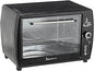 iHome Electric Oven KI-5000 40 Liter 1200W,Thermostat,Black (International Warranty)