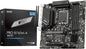 MSI PRO B760M-A WiFi Gaming ProSeries Motherboard, Supports 12th/13th Gen Intel Processors, LGA 1700, Micro-ATX, Wi-Fi 6E, DDR4 - Black - T