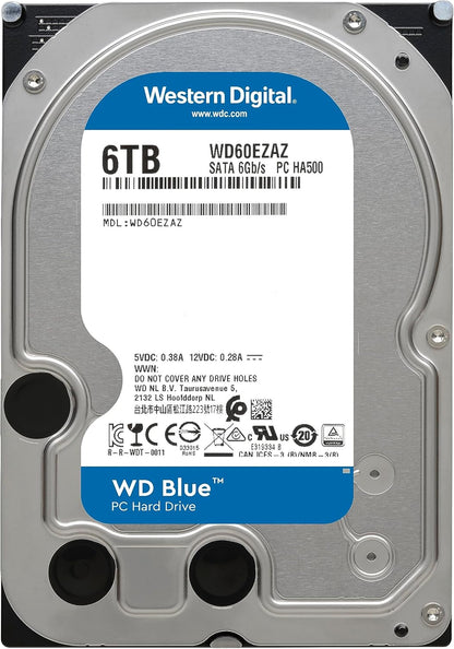 WD Blue 6TB 256MB 3.5" - WD60EZAZ