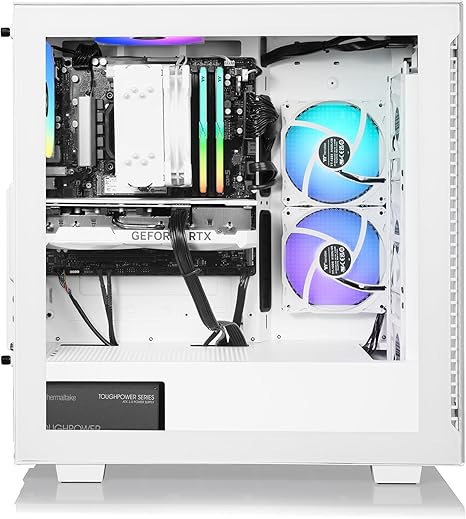 Thermaltake LCGS View i470 Gaming Desktop (Intel® Core™ i7-13700F, ToughRam 32GB DDR5 5600MT/s RGB Memory, NVIDIA® GeForce RTX™ 4070, 1TB NVMe M.2, WiFi, Windows 11) V35S-B760-B47-LCS