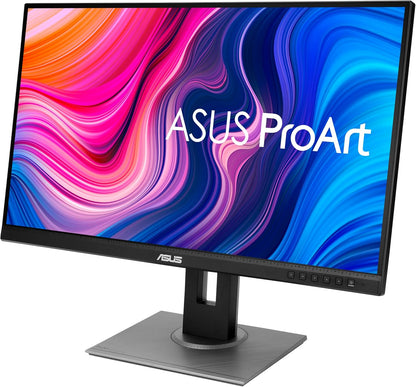 ASUS ProArt Display PA278QV 27” WQHD (2560 x 1440) Monitor, 100% sRGB/Rec. 709 ?E < 2, IPS, DisplayPort HDMI DVI-D Mini DP, Calman Verified, Eye Care, Anti-glare, Tilt Pivot Swivel Height Adjustable