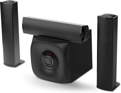 Philips MMS3160B Bluetooth Speakers, Black - T