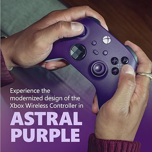 Microsoft - Xbox Wireless Controller for Xbox Series X, Xbox Series S, Xbox One, Windows Devices - Astral Purple