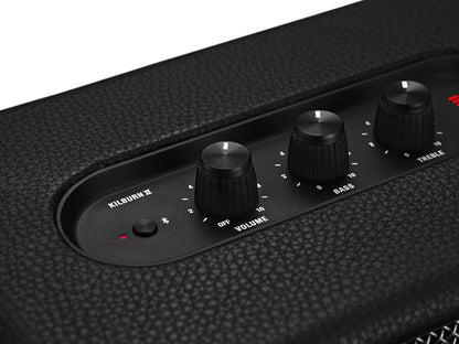 Marshall Kilburn II Portable Speaker, Wireless & Water Resistant - Black (UK Plug) - T