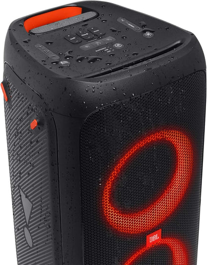 JBL Partybox310 Portable party speaker with dazzling lights and powerful JBL Pro Sound, Black, Wi-Fi