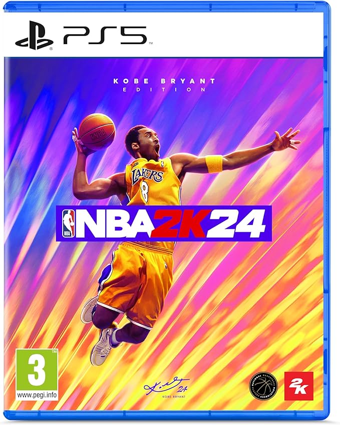 NBA 2K24 PlayStation 5 Kobe Bryant Edition + Amazon Exclusive Bonus DLC