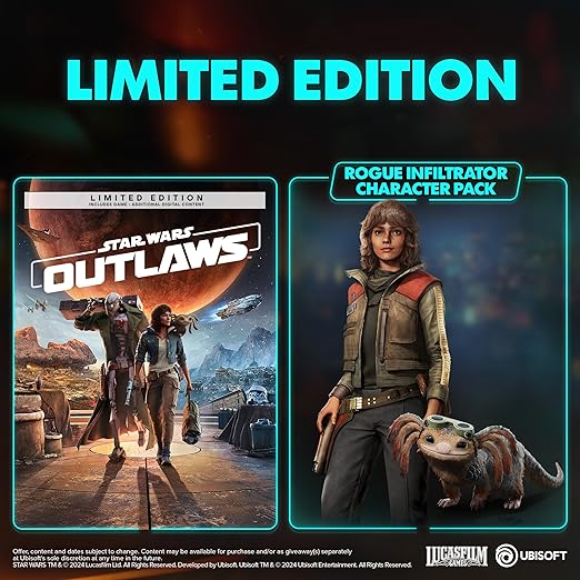 Star Wars Outlaws Limited Edition (Exclusive to Amazon.co.uk) (Xbox Series X)