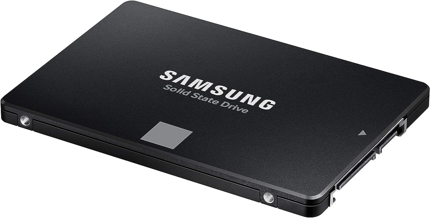 SAMSUNG 870 EVO 500GB 2.5 Inch SATA III Internal SSD MZ 77E500B/AM, Black