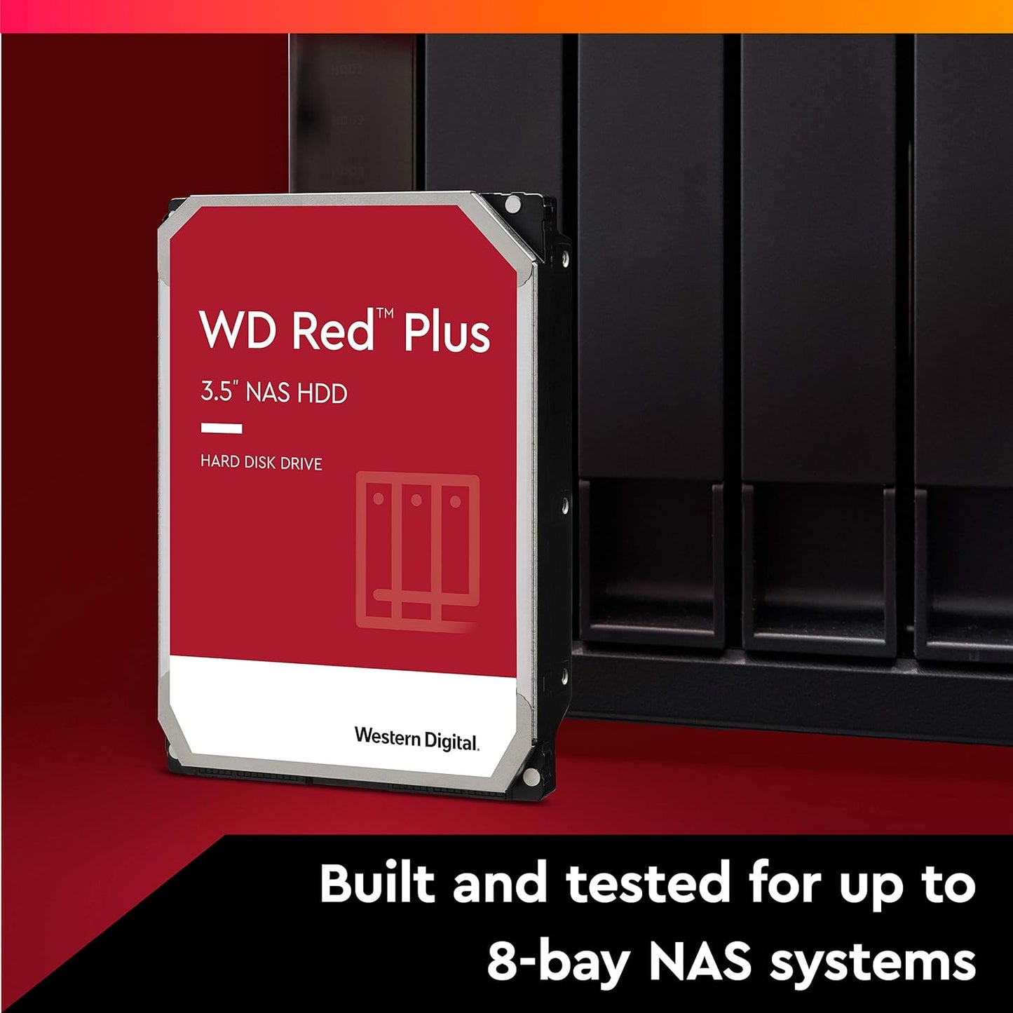 Western Digital WD Red Plus 8TB SATA 6Gb/s 3.5" HDD