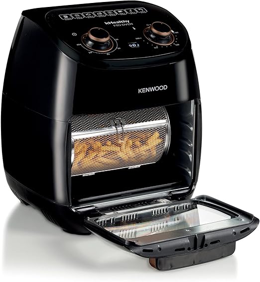 Kenwood hfp90 multifunction khealthy air fryer oven, 2000w, 11l capacity - ( international warranty ) - 220v supply voltage and 50hz - T