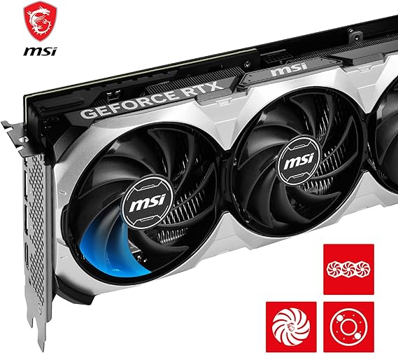 MSI GeForce RTX 4070 Ti VENTUS 3X 12G OC (12GB GDDR6X/PCI Express 4.0/2655MHz/21000MHz)