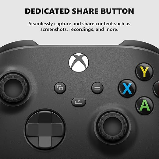 Xbox Wireless Controller For Xbox Series X|S, Xbox One, Windows10, Android, And IOS - Black