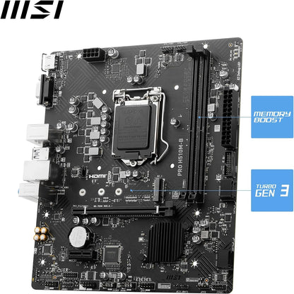 MSI PRO H510M-B (Socket 1200/H470/DDR4/S-ATA 6Gb/s/Micro ATX) - T