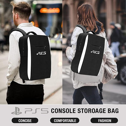 PS5 Bag, Ps5 Backpack, Console Backpack, Sony PlayStation5 Bag, Carrying Case Travel Bag, Protective Bag For PlayStation 5, Game Bag, Ps5 Accessories, Multifunctional bag, Ps5 Storage Bag