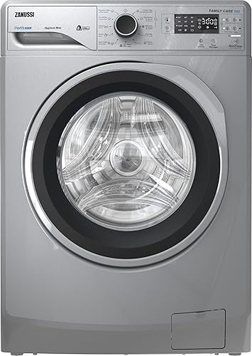 Zanussi Automatic Washing Machine, Silver, 8 KG - ZWF8240SX5