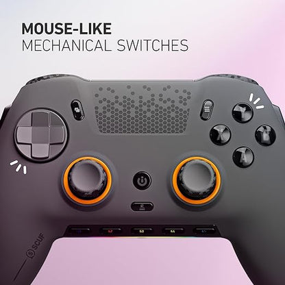 SCUF - ENVISION PRO Wireless Gaming Controller for PC - Steel Gray