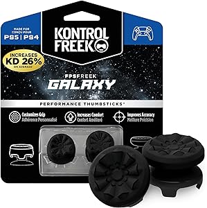 KontrolFreek - FPS Galaxy Edition Thumbsticks, PlayStation 5 - Black