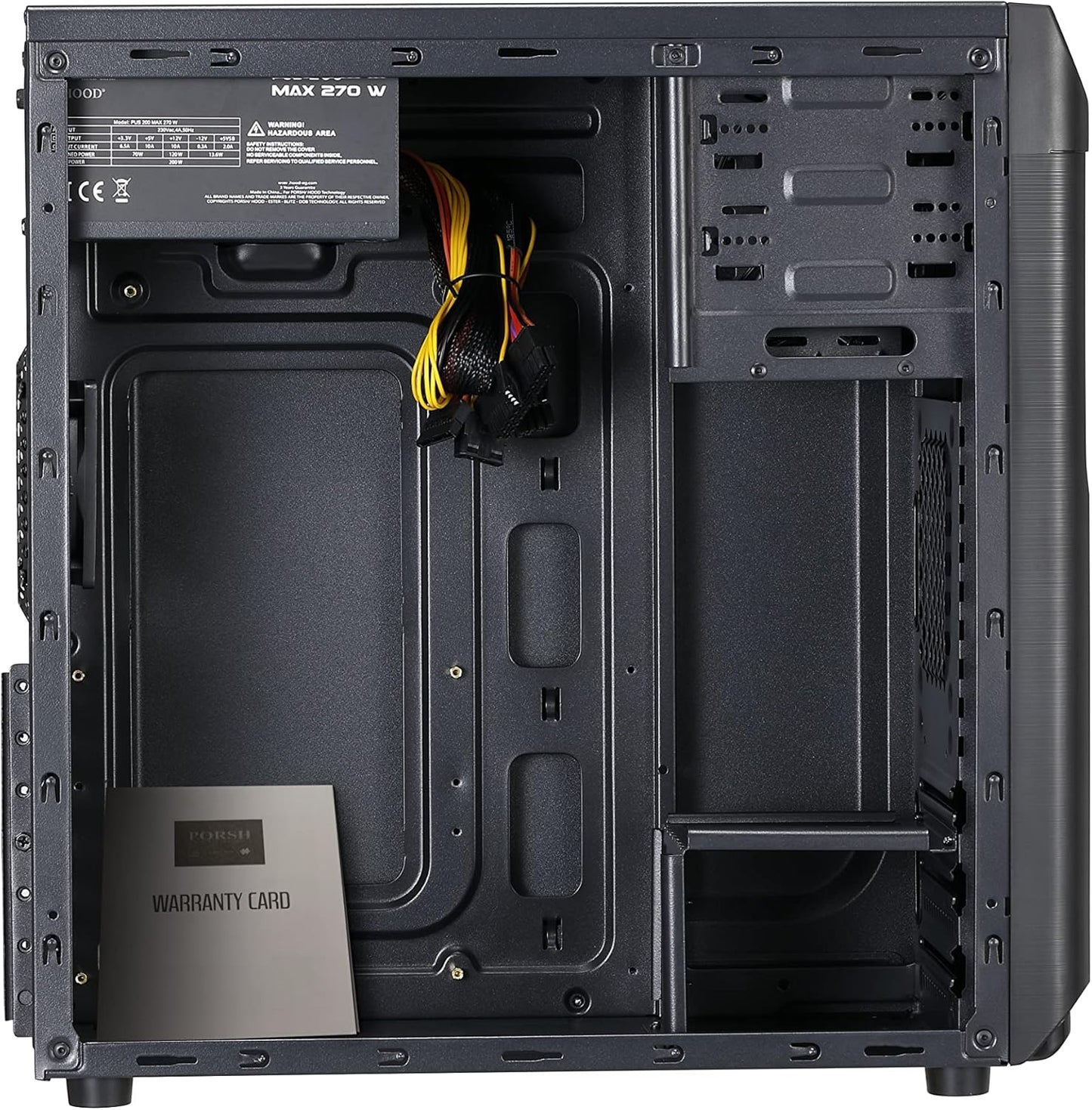 HOOD C 202 H Computer Case + PUS 200 MAX 270W